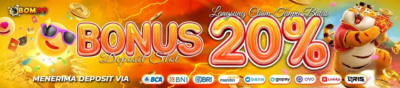 Bonus  Deposit Slot 20%